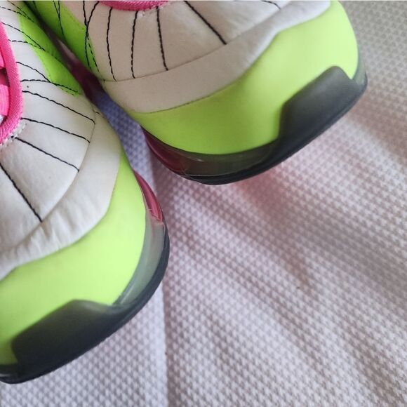 Women's NIKE MX-720-818 white pink blast ghost green sneakers shoes Collection - Picture 12 of 15
